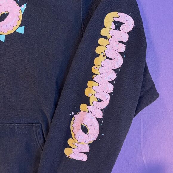 Retro Champion Fresh Donuts Reverse Weave Hoodie - Picture 2 of 8